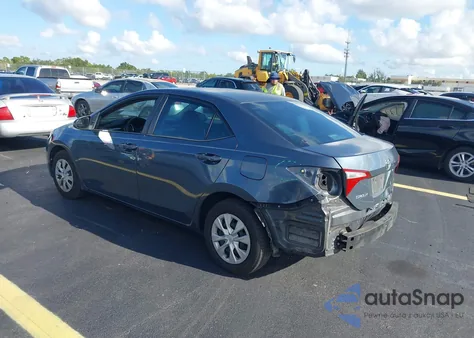 2014 Toyota Corolla L z USA, uszkodzony, nr VIN 2T1BURHE1EC018716